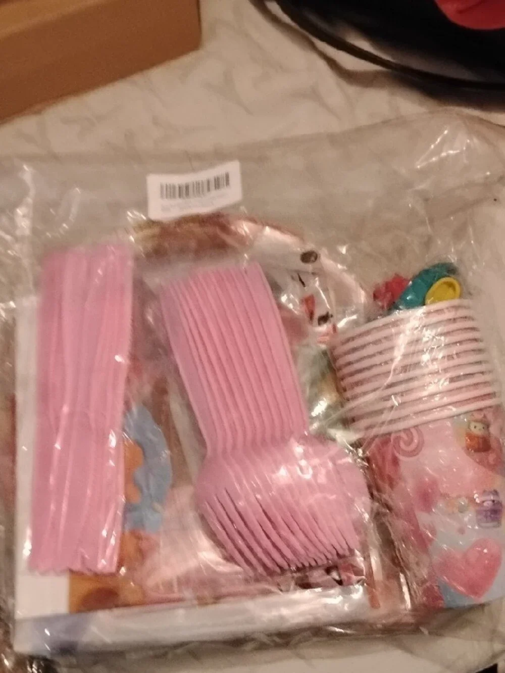 Kids Birthday Kit Party Plushie Animal Friends Set For 10 People Balloons & More